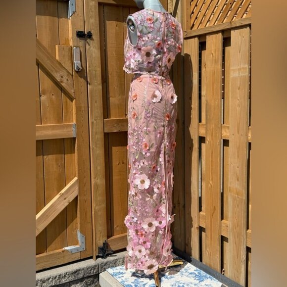 🆕 BRONX & BANCO 🧿 NWOT Jasmine Pastel Pink Multi Two Piece Set, Sz L / US 8 - Picture 6 of 16
